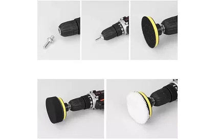 Csiszoló szivacs fúróhoz 80 mm – 12 darabos készlet