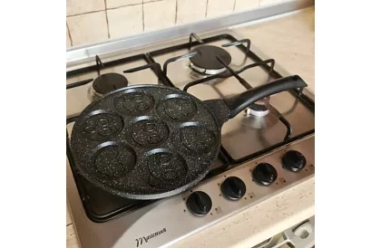 Palacsintasütő mosolygós - 26 cm