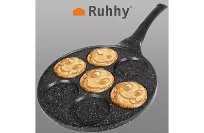 Palacsintasütő mosolygós - 26 cm