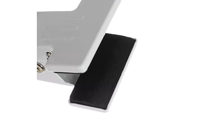 LED asztali lámpa fém klipszel - fehér