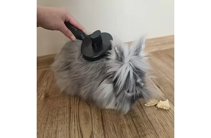 Öntisztító szőrvágó kefe