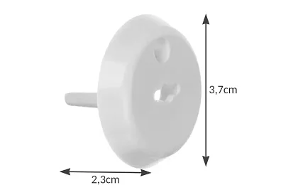 Biztonsági dugaszdugók elektromos aljzatokhoz – 15 db