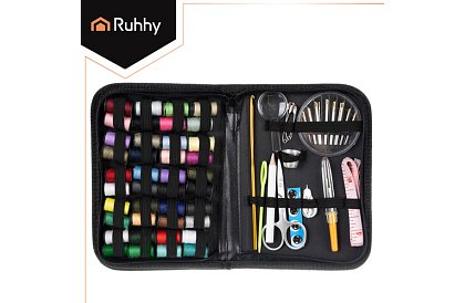 Szőnyegkészlet 129 elemből – utazási varrókészlet