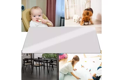 Védőpárna szék alá 90x130 cm - tejes