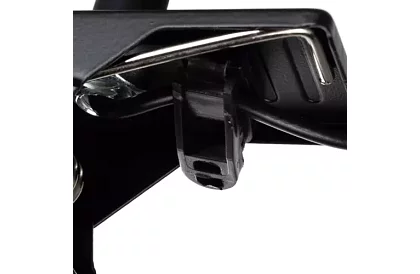 LED asztali lámpa fém klipszel – fekete