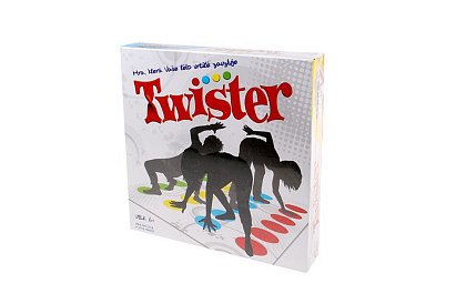 TWISTER – szórakoztató társasjáték, amely elnyűgözi. Alkalmas az egész családnak, vagy a barátoknak.