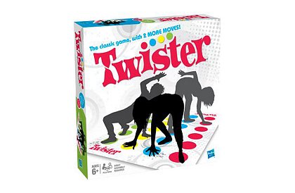 TWISTER – szórakoztató társasjáték, amely elnyűgözi. Alkalmas az egész családnak, vagy a barátoknak.