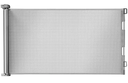 Kihúzható biztonsági redőny ajtóra – szürke - 157 cm