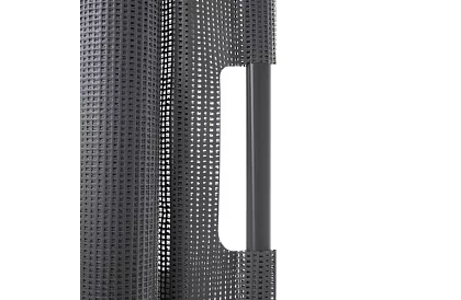 Kihúzható biztonsági redőny ajtóra – szürke - 157 cm