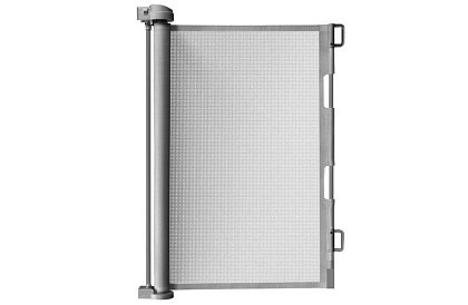 Kihúzható biztonsági redőny ajtóra – szürke - 157 cm