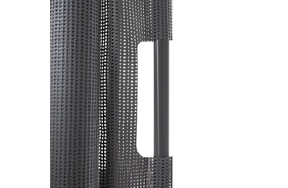 Kihúzható biztonsági redőny ajtóra – szürke - 157 cm