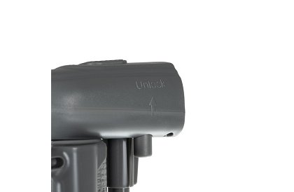 Kihúzható biztonsági redőny ajtóra – szürke - 157 cm