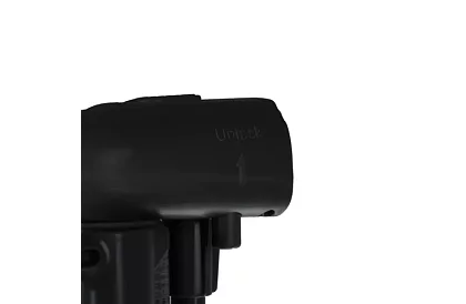 Kihúzható biztonsági roló ajtóra – fekete – 157 cm