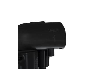 Kihúzható biztonsági roló ajtóra – fekete – 157 cm