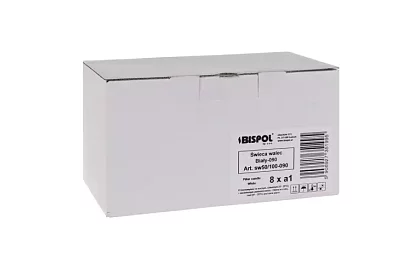 Fehér hengeres gyertya 10x5 cm – 8 darabos készlet