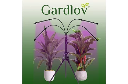 LED növénytermesztő lámpa Quattro – időzítővel és távirányítóval