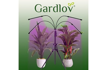 LED növénytermesztő lámpa Quattro – időzítővel és távirányítóval