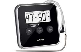 Digitális konyhai hőmérő szondával