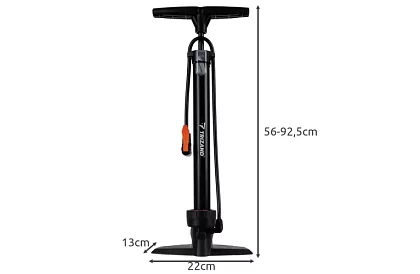 Kerékpár pumpa 16 BAR / 230 PSI – nyomásmérővel