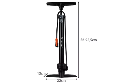 Kerékpár pumpa 16 BAR / 230 PSI – nyomásmérővel