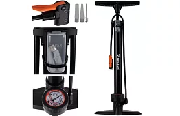 Kerékpár pumpa 16 BAR / 230 PSI – nyomásmérővel