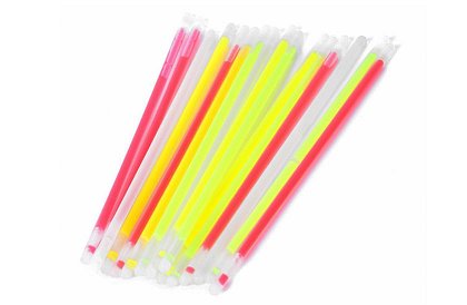 Ragyogó botok lightstick – 100 db neon pálca. Tökéletese a pártikra, és ünnepségekre!