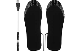 USB fűtött talpbetétek cipőbe, méret 35–40, vágási lehetőséggel