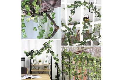 Mesterséges borostyán – girland 25,2 m