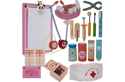 Gyermekorvosi táska kiegészítőkkel – kis orvos