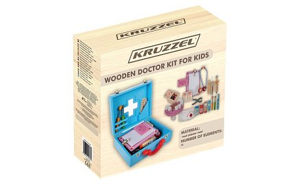 Gyermekorvosi táska kiegészítőkkel – kis orvos