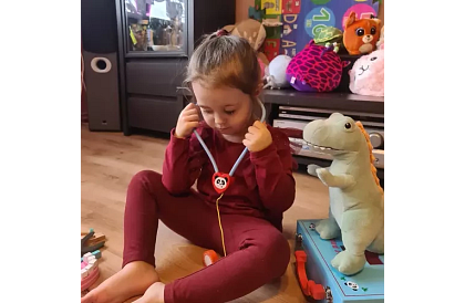 Gyermekorvosi táska kiegészítőkkel – kis orvos