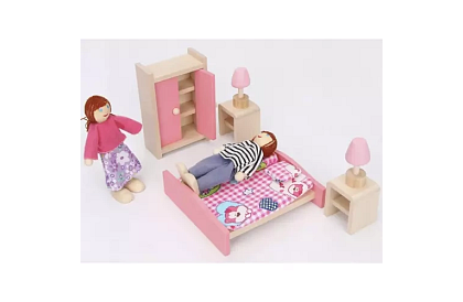 Fa díszek a gyerek házikóhoz – 7 db