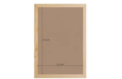 Képkeret 28 × 38 cm – fenyő