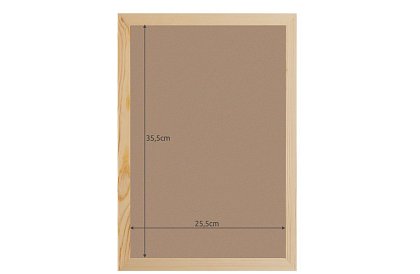 Képkeret 28 × 38 cm – fenyő