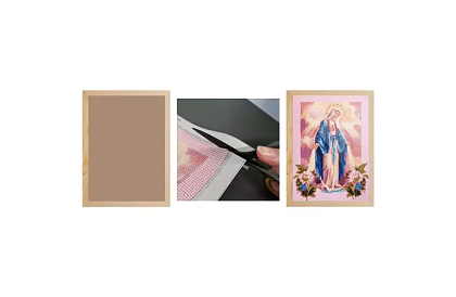 Képkeret 28 × 38 cm – fenyő