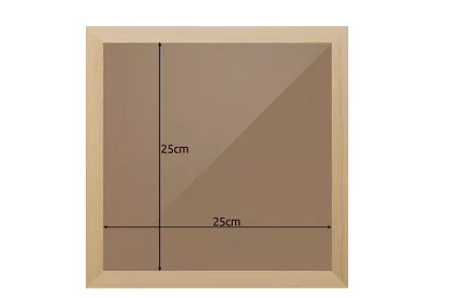 Képkeret 28,5 × 28,5 cm – fenyő