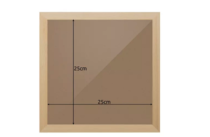 Képkeret 28,5 × 28,5 cm – fenyő