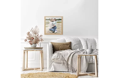 Képkeret 28,5 × 28,5 cm – fenyő