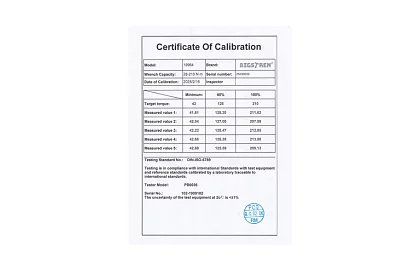 Nyomaték kulcs 1/2" - 28-210 Nm