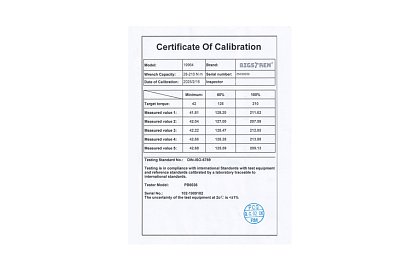 Nyomaték kulcs 1/2" - 28-210 Nm