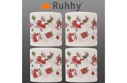 Toalettpapír 4 darab – karácsonyi téma