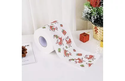 Toalettpapír 4 darab – karácsonyi téma