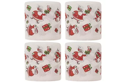 Toalettpapír 4 darab – karácsonyi téma