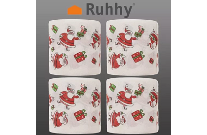 Toalettpapír 4 darab – karácsonyi téma