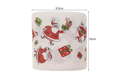 Toalettpapír 4 darab – karácsonyi téma