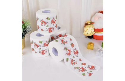 Toalettpapír 4 darab – karácsonyi téma