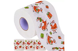 Toalettpapír 4 darab – karácsonyi téma