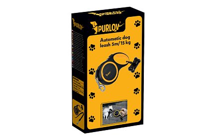 Automatikus Flexi póráz 15 kg-ig – 5 m