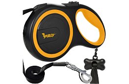 Automatikus Flexi póráz 15 kg-ig – 5 m