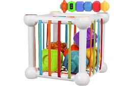 Érzéki rugalmas kocka – oktatási játék gyerekeknek